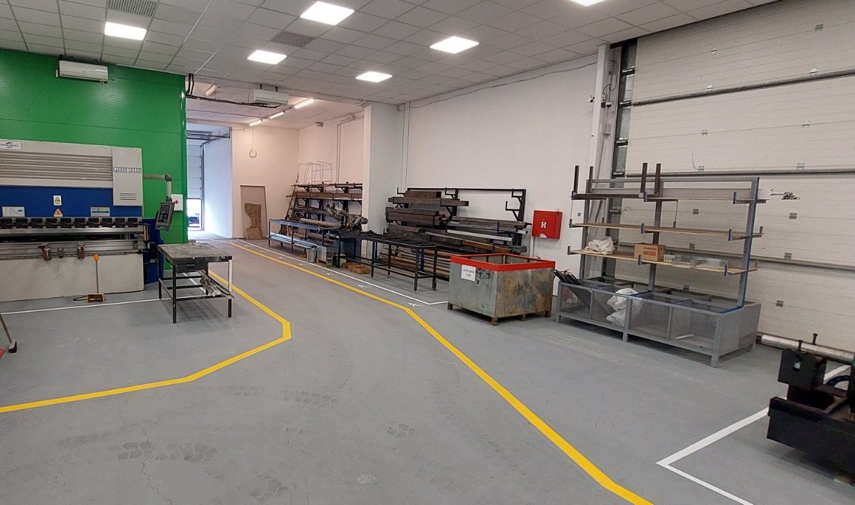 View of the production workshop